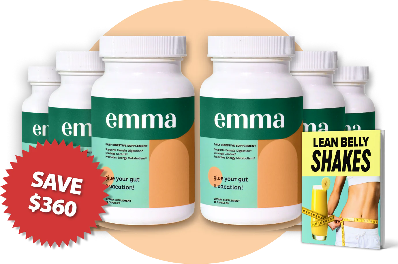 Emma Relieve GUT SUPERHERO – 6 Bottle Pack Best Value